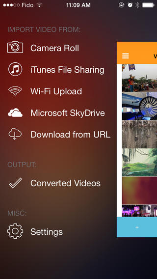 Video Converter App for iPhone